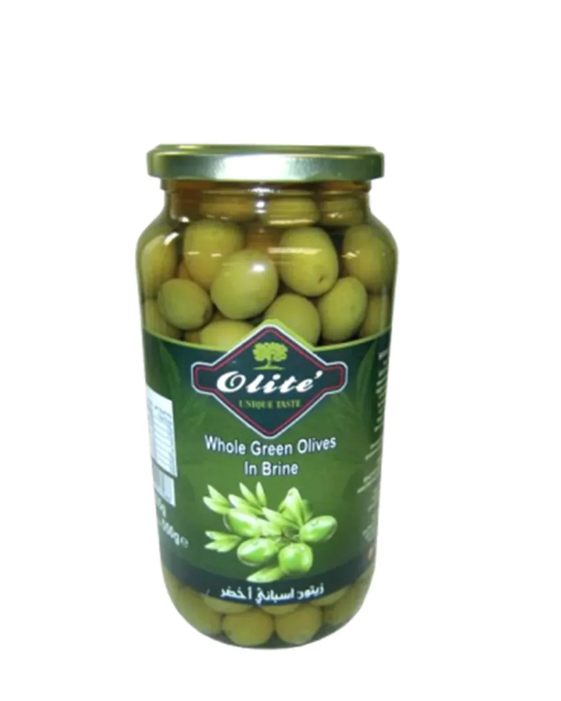 OLITE JUMBO GREEN OLIVES 935G - Kashmir Watan Foodstores