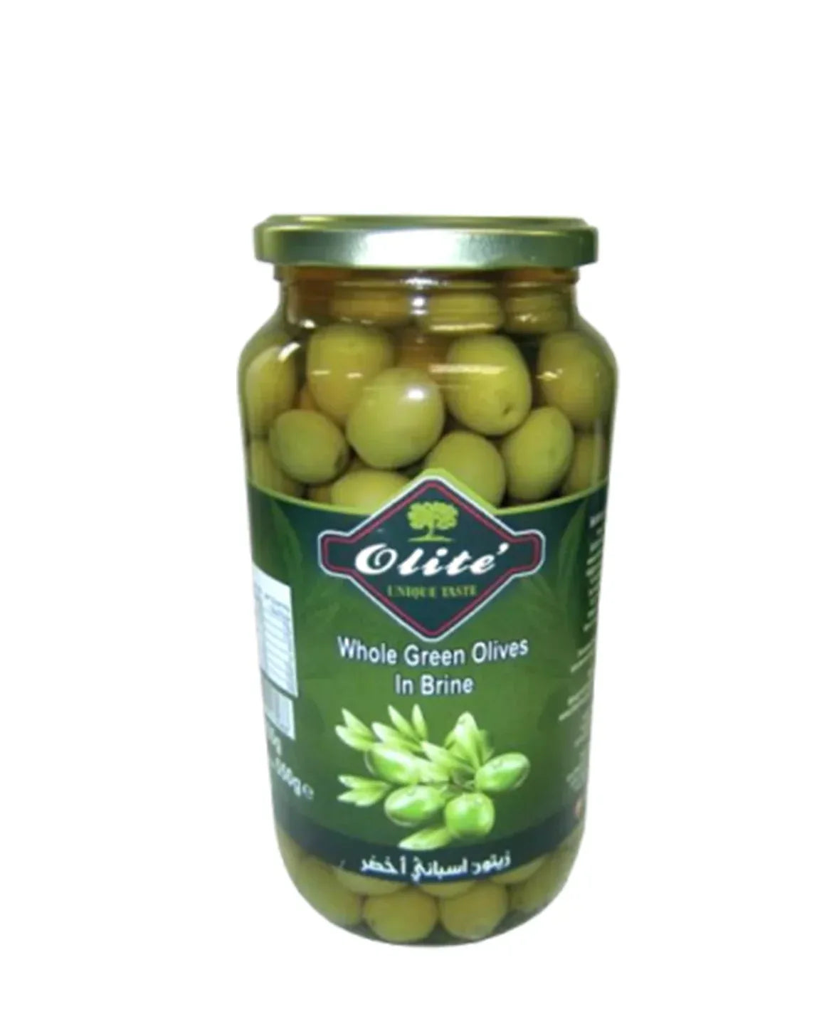 OLITE PITTED GREEN OLIVES 935G - Kashmir Watan Foodstores