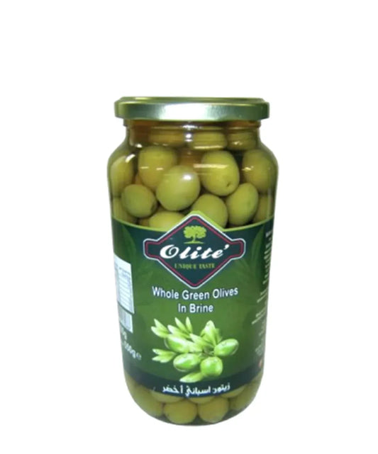 OLITE PITTED GREEN OLIVES 935G - Kashmir Watan Foodstores