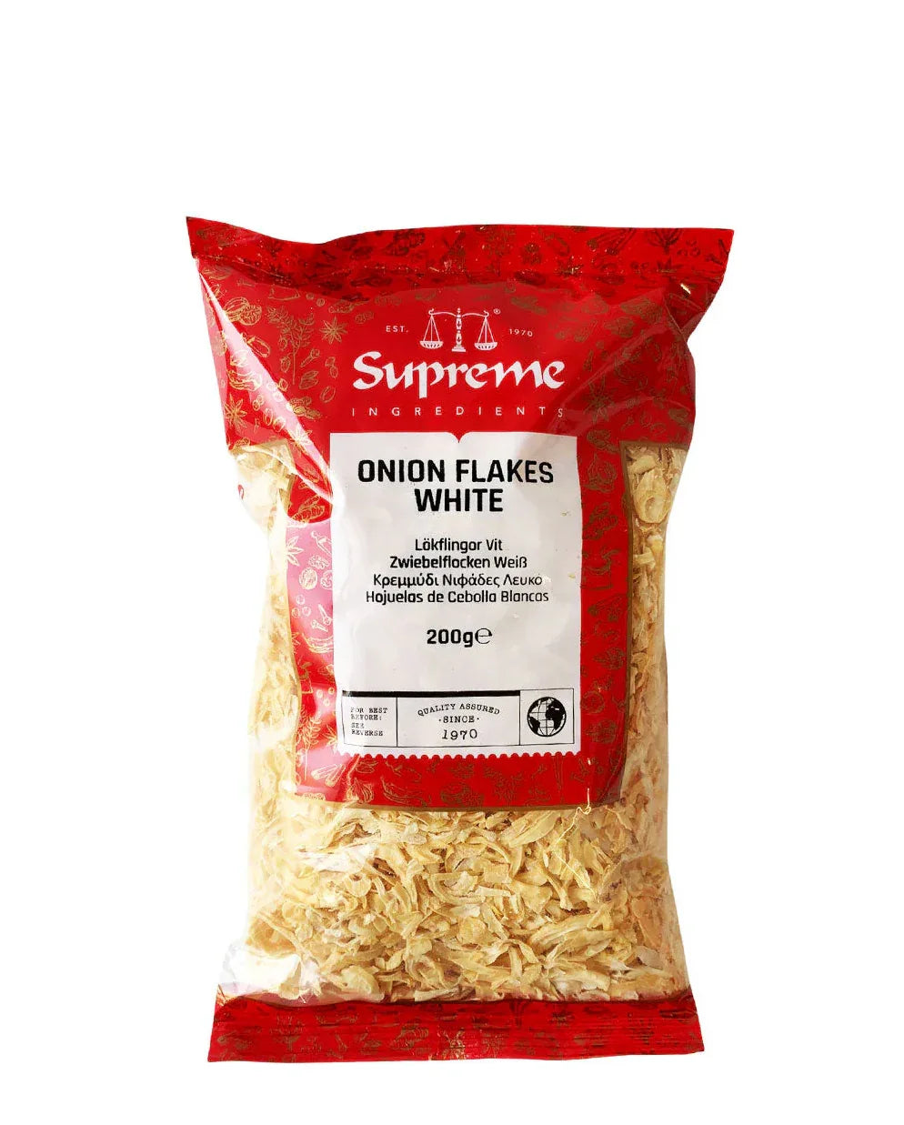 ONION FLAKES WHITE 200G (SUPREME QUALITY) - Kashmir Watan Foodstores