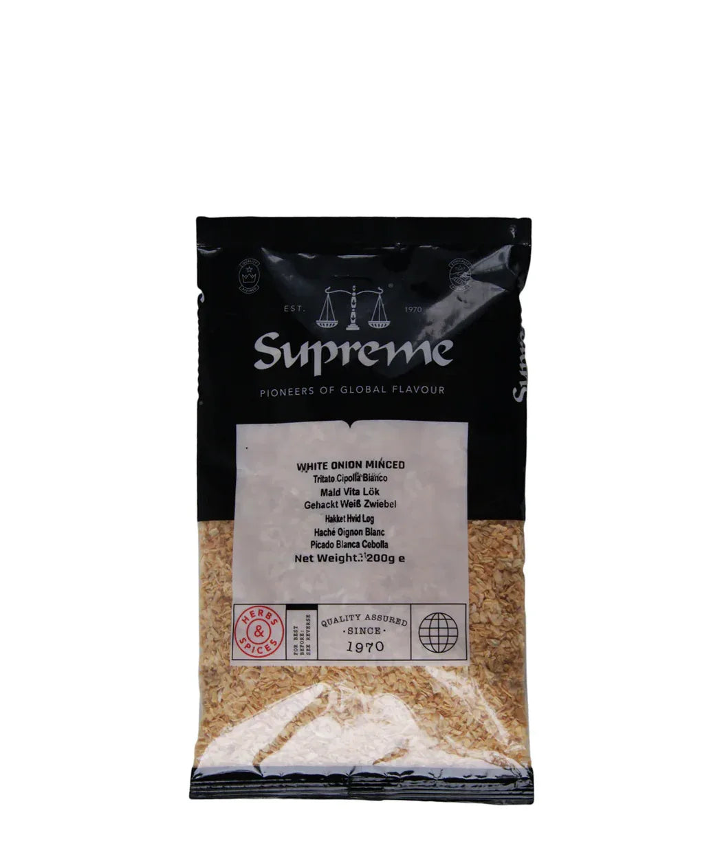 ONION MINCED WHITE 200G (SUPREME QUALITY) - Kashmir Watan Foodstores