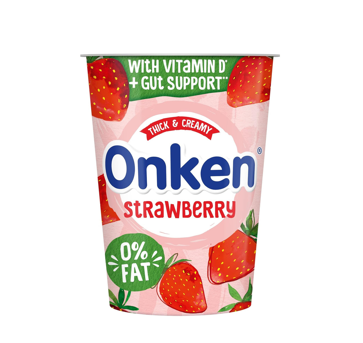 ONKEN 0% FAT SBERRY YOGURT450G