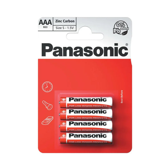 PANASONIC BATTERIES AAA 4PK - Kashmir Watan Foodstores