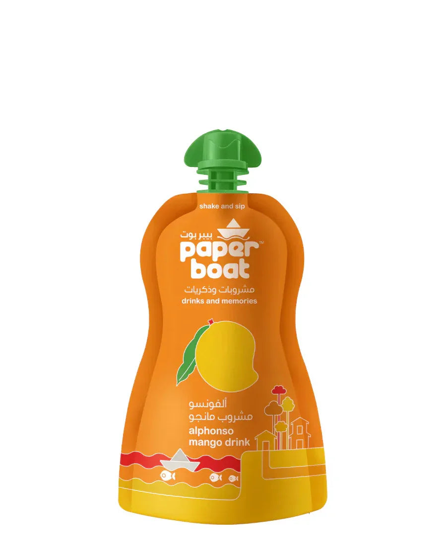 PAPER BOAT ALPHA MANGO DRINK 180ML - Kashmir Watan Foodstores