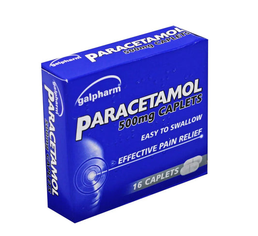 PARACETAMOL 500MG CAPLETS 16 00016 - Kashmir Watan Foodstores