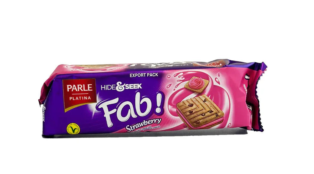 PARLE HIDE&SEEK FAB STRAWBERRY 112g - Kashmir Watan Foodstores