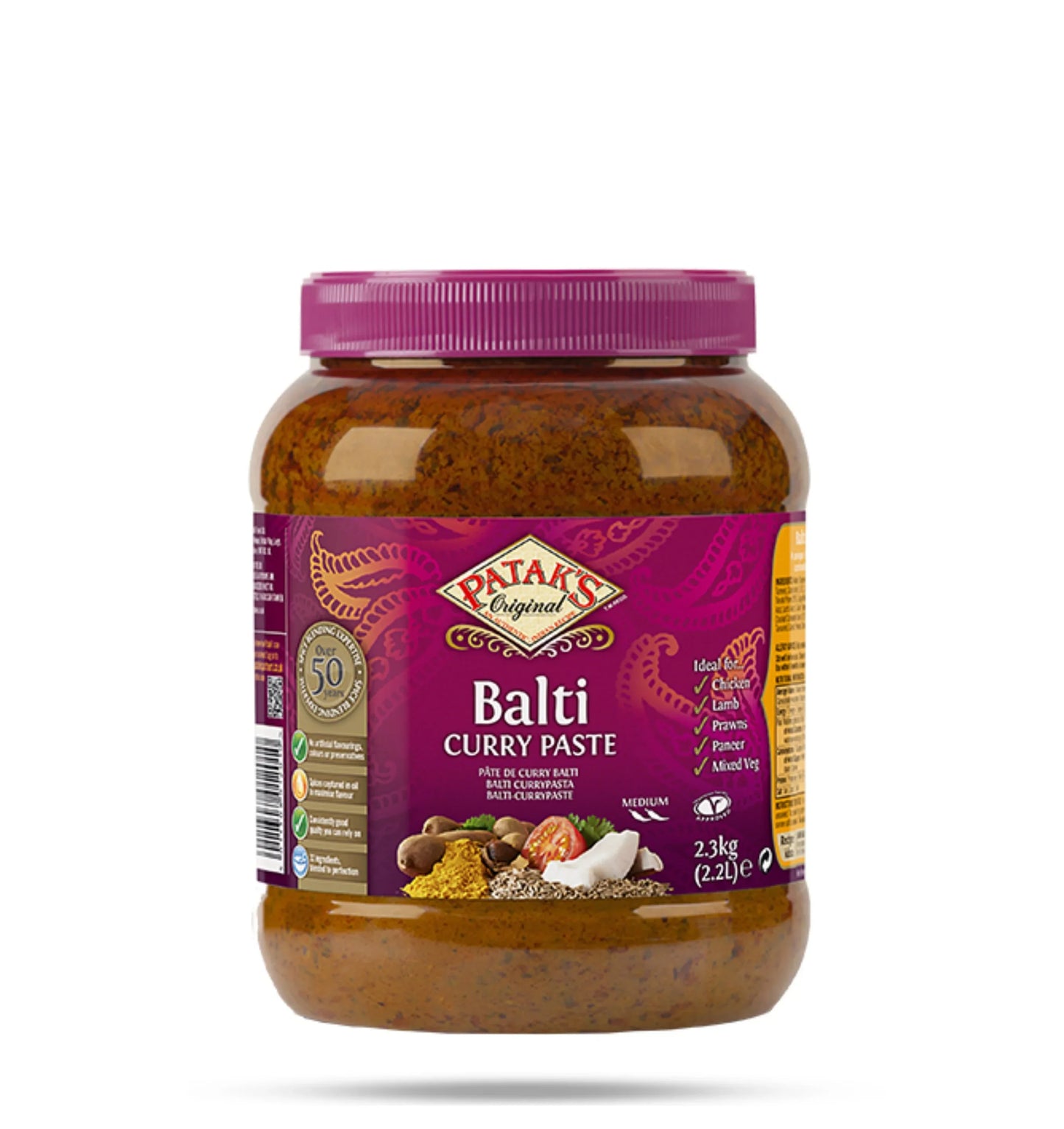 PATAKS BALTI PASTE 2.3 KG - Kashmir Watan Foodstores