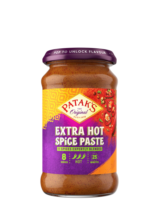 PATAKS EXTRA HOT CURRY PASTE 283G - Kashmir Watan Foodstores