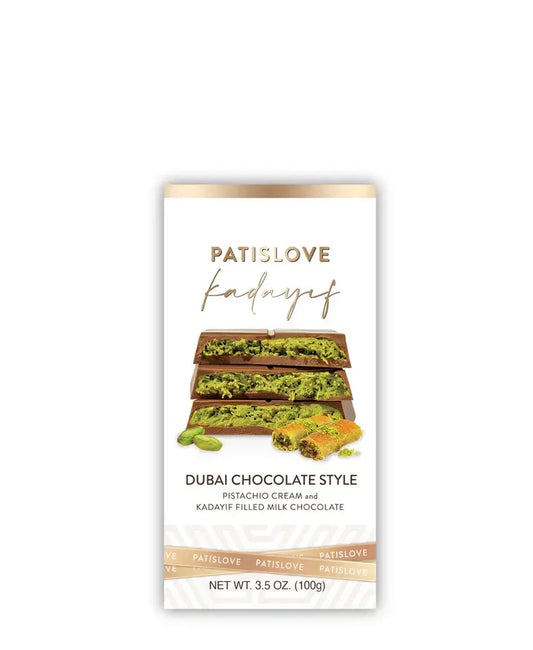PATISLOVE DUBAI CHOCOLATE 100G - Kashmir Watan Foodstores