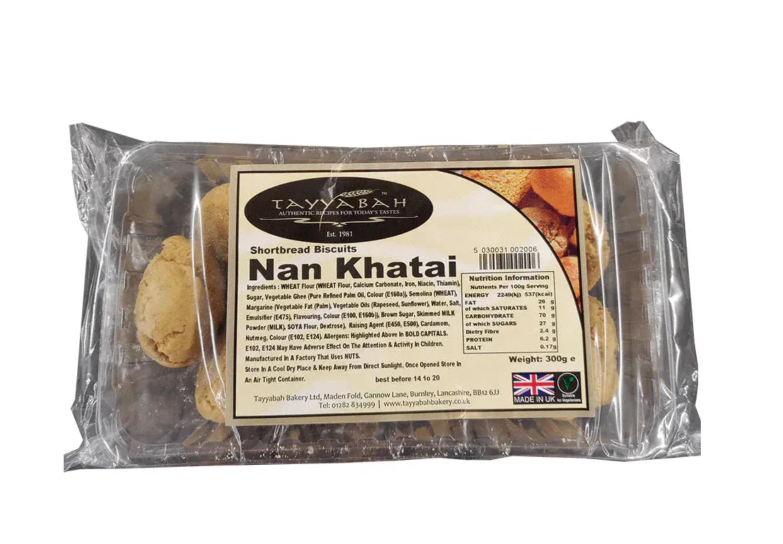 TAYB PLAIN NAAN KHATAI 300G - Kashmir Watan Foodstores