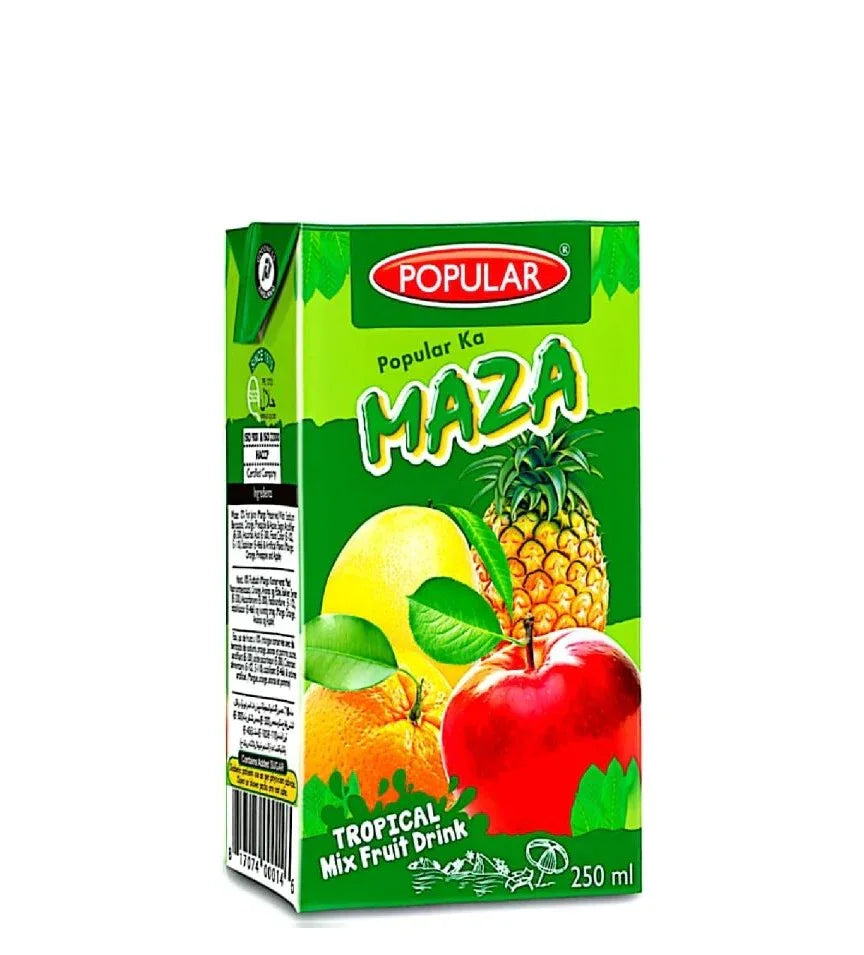 POPULAR MAZA FRUIT DRIK 250ml - Kashmir Watan Foodstores