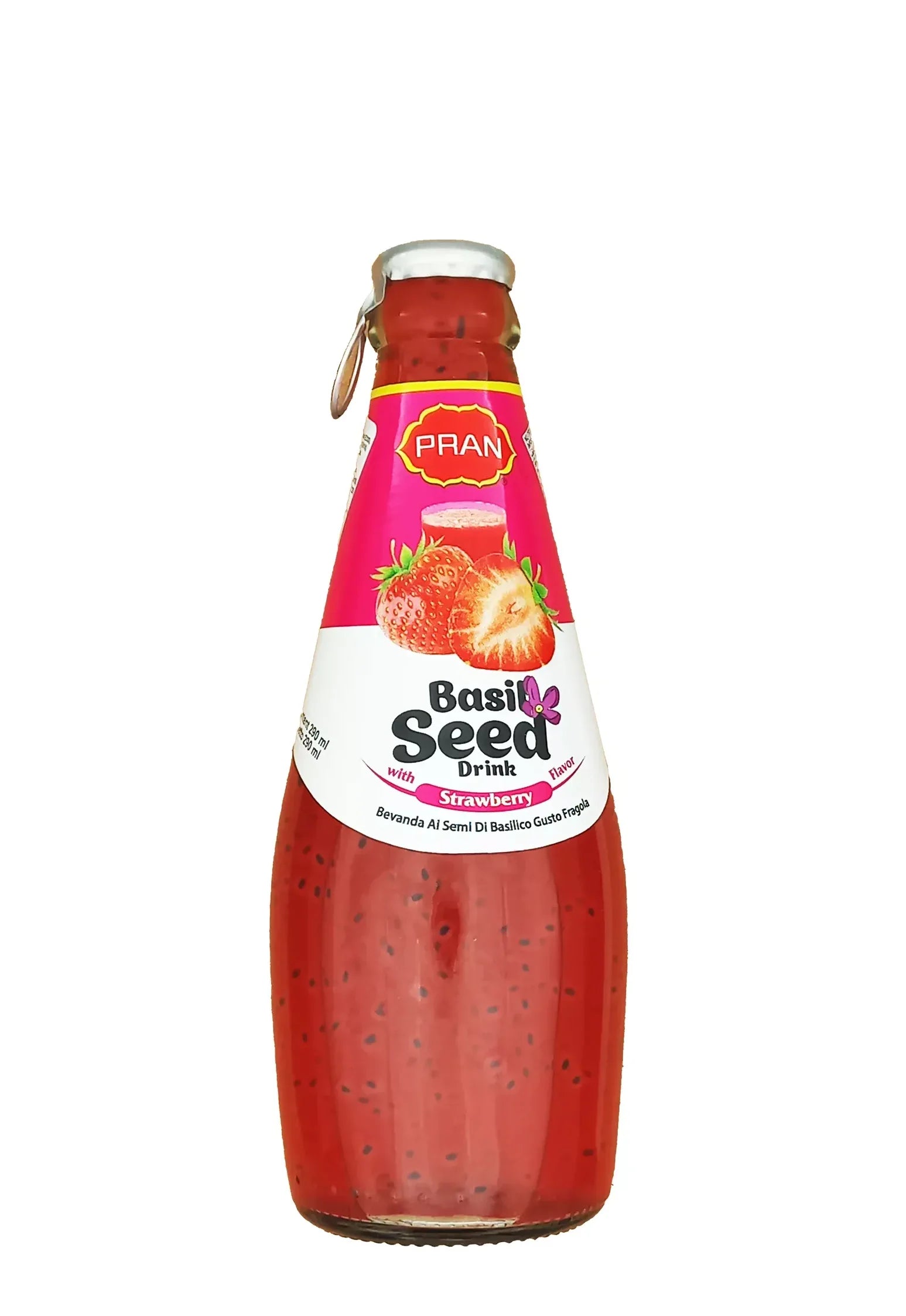 PRAN BASIL DRINK STRAWBERRY 290ML - Kashmir Watan Foodstores