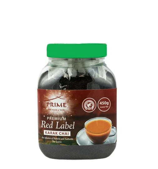 PRIME RED LABEL KARAK CHAI 450G - Kashmir Watan Foodstores