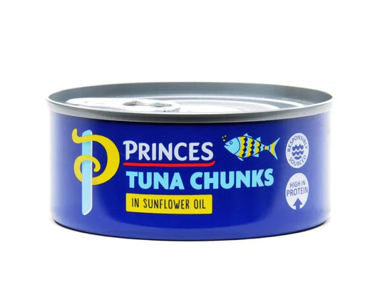 PRINCE TUNA CHUNKS IN SUNFLOWER OIL 145G - Kashmir Watan Foodstores
