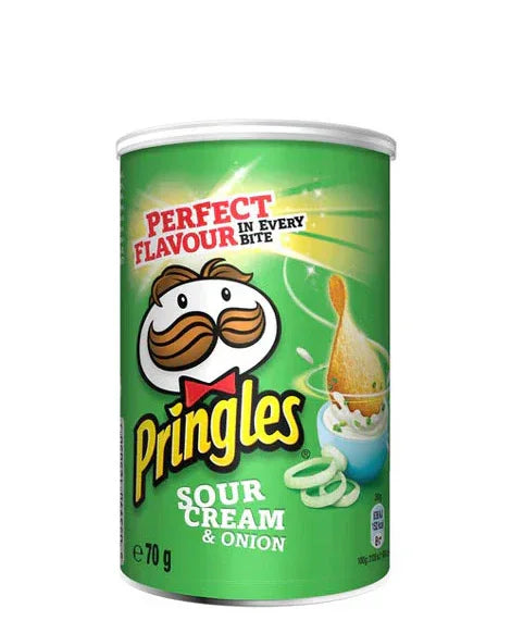 PRINGLES SOUR CREAM & ONION 70g - Kashmir Watan Foodstores