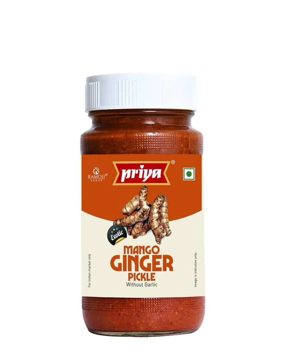 GINGER PICKLE 300G (PRIYA) - Kashmir Watan Foodstores