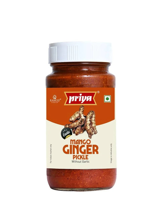 GINGER PICKLE 300G (PRIYA) - Kashmir Watan Foodstores