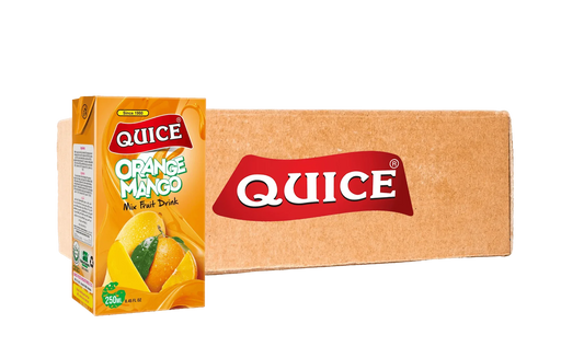 QUICE ORANGE JUICE 24X250ML - Kashmir Watan Foodstores