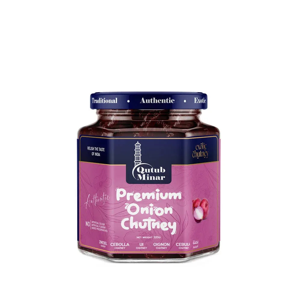 QUTUB MINNAR ONION CHUTNEY 280G - Kashmir Watan Foodstores