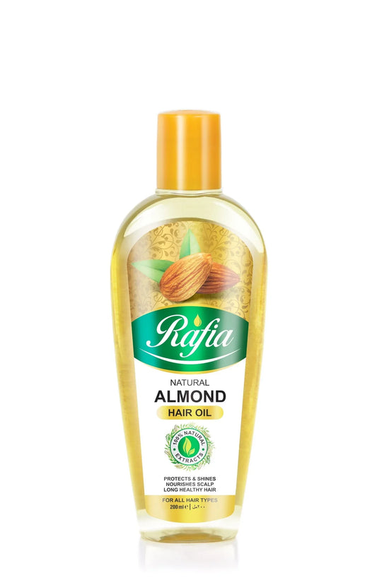 RAFIA ALMOND HAIR OIL 200ML - Kashmir Watan Foodstores
