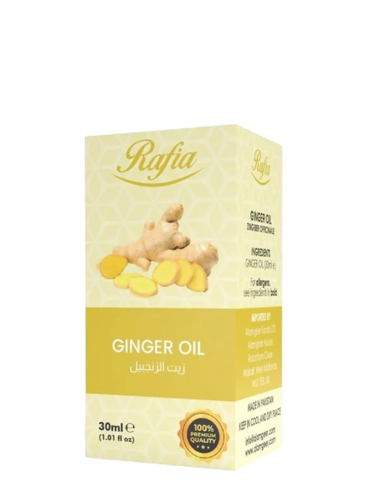 RAFIA GINGER OIL 30ML - Kashmir Watan Foodstores