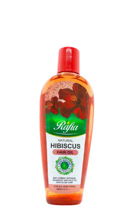 RAFIA HIBISCUS HAIR OIL 200ML - Kashmir Watan Foodstores