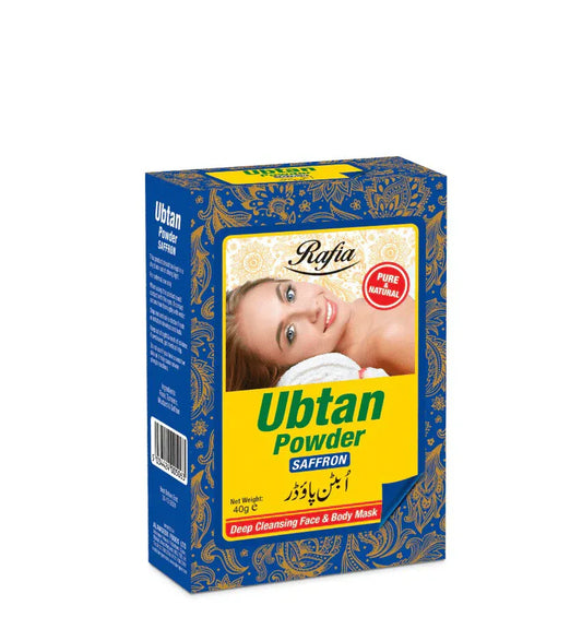 RAFIA UBTAN POWDER SAFFRON 40G - Kashmir Watan Foodstores