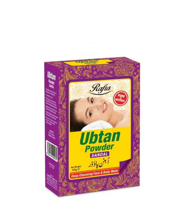 RAFIA UBTAN POWDER SANDAL 40G - Kashmir Watan Foodstores