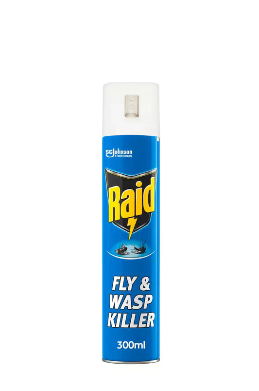 RAID FLY & WASP KILLER 300ML - Kashmir Watan Foodstores