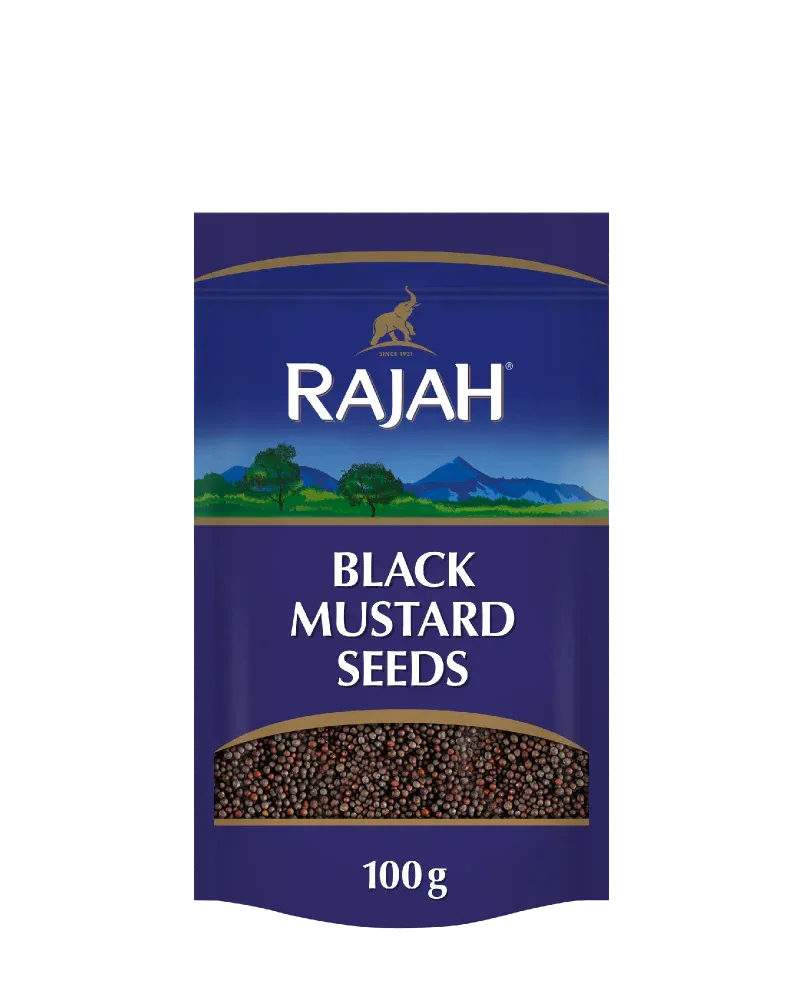 RAJAH BLACK MUSTARD SEEDS 100G - Kashmir Watan Foodstores