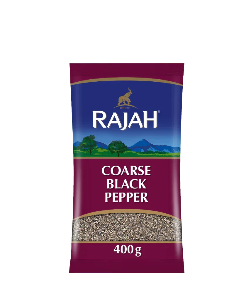 RAJAH BLACK PEPPER CRSE 400G - Kashmir Watan Foodstores