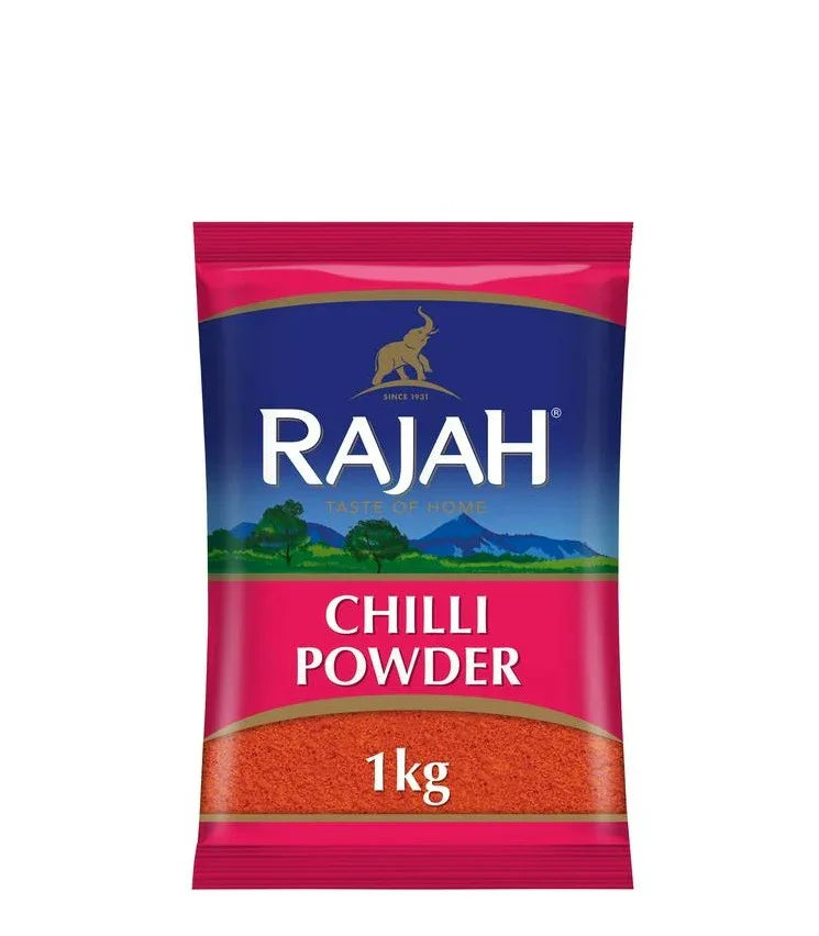 RAJAH CHILLI POWDER 1KG - Kashmir Watan Foodstores
