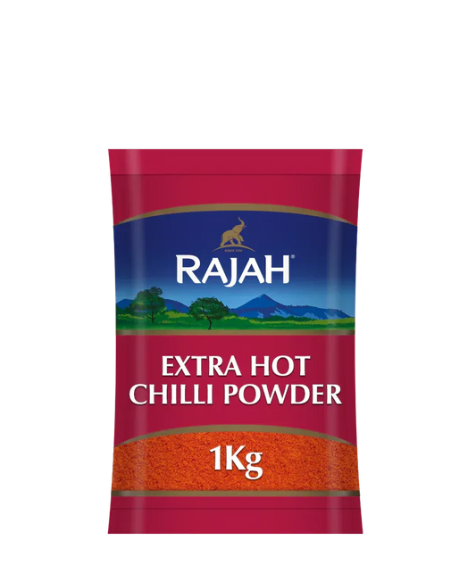 RAJAH EXTRA HOT CHILLI POWDER 1KG - Kashmir Watan Foodstores