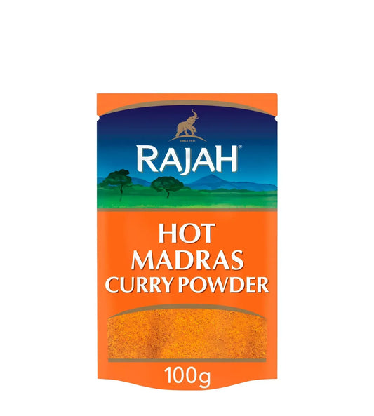 RAJAH HOT CURRY POWDER 100G - Kashmir Watan Foodstores