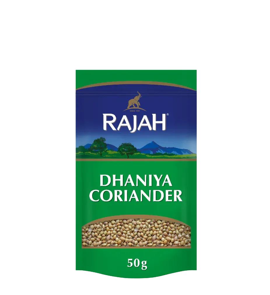 RAJAH WHOLE CORANDER SEEDS 50G - Kashmir Watan Foodstores