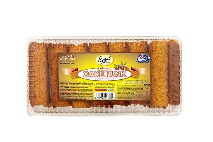 REGAL ALMOND CAKE RUSK 22PCS - Kashmir Watan Foodstores
