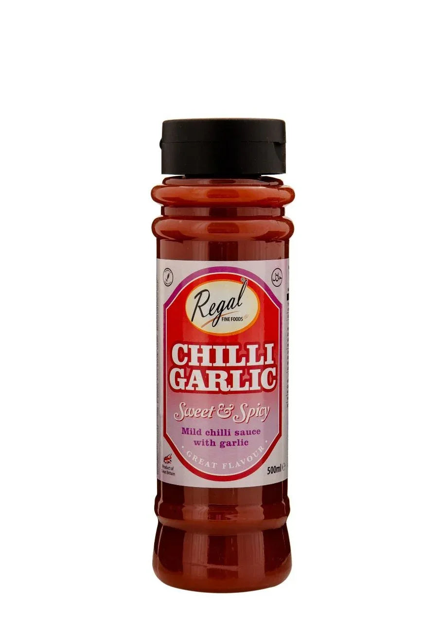 REGAL CHILLI GARLIC SWEET &SPICY SAUCE 500ML - Kashmir Watan Foodstores