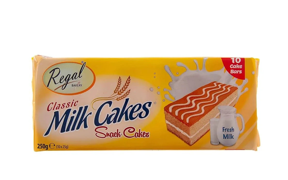 REGAL CLASSIC MILK SNACK CAKES 250g - Kashmir Watan Foodstores