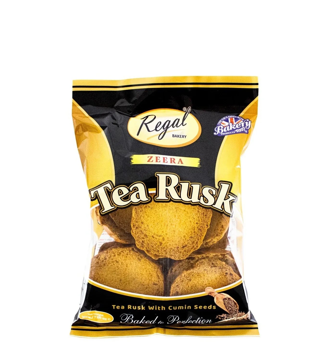 REGAL JEERA TEA RUSK 200G - Kashmir Watan Foodstores