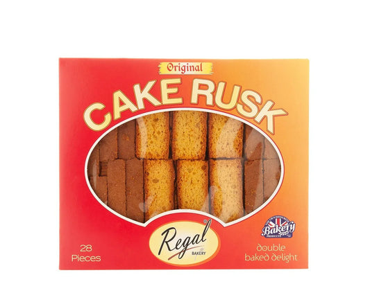 REGAL ORIGINAL CAKE RUSK 28PCS - Kashmir Watan Foodstores
