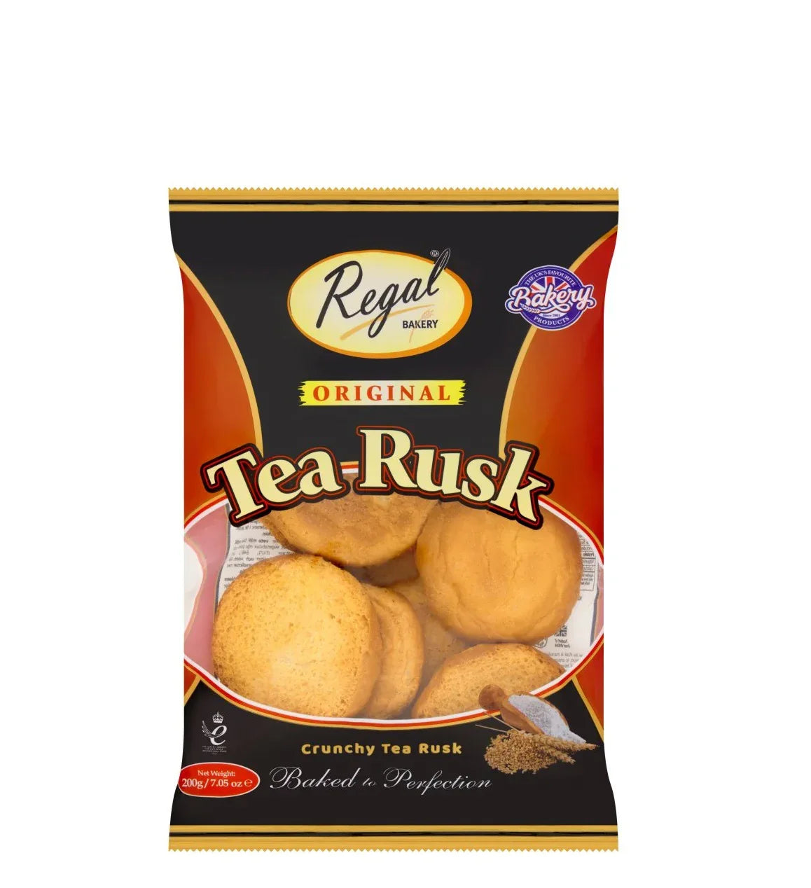 REGAL ORIGINAL TEA RUSKS 200G - Kashmir Watan Foodstores