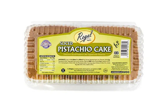 REGAL PISTACHIO CAKE SLICE 10PCS - Kashmir Watan Foodstores