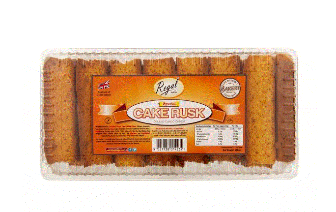 REGAL SPECIAL CAKE RUSK 22PCS 630G - Kashmir Watan Foodstores