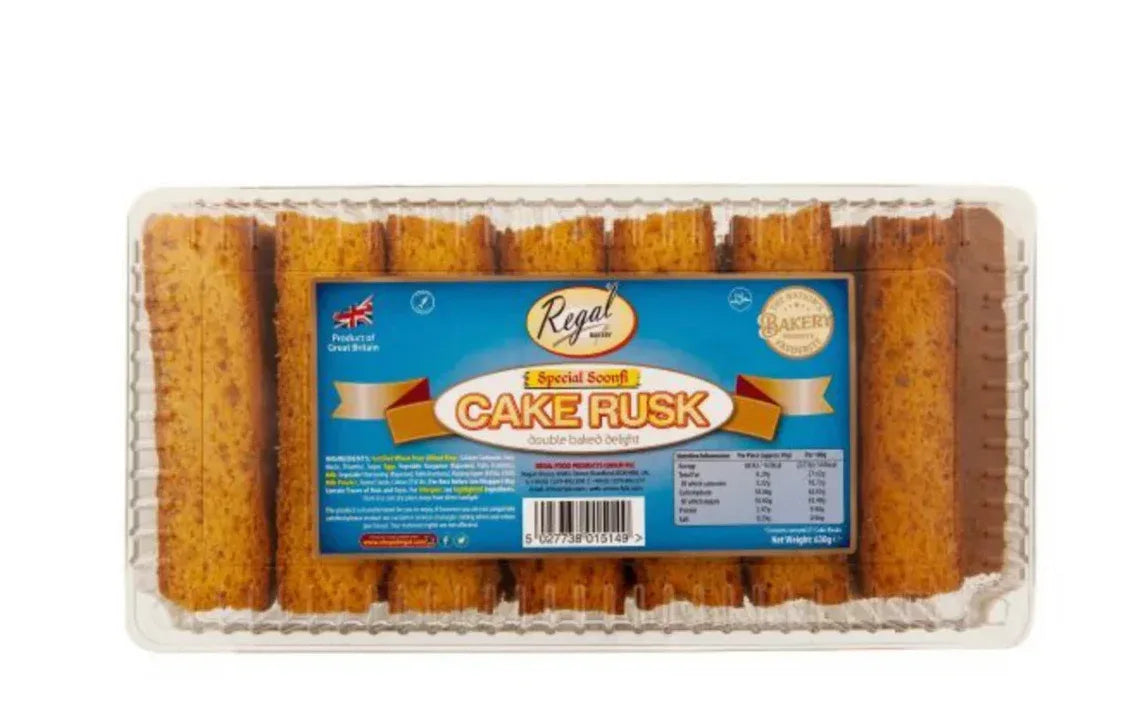 REGAL SPECIAL SOONF CAKE RUSK 630G - Kashmir Watan Foodstores