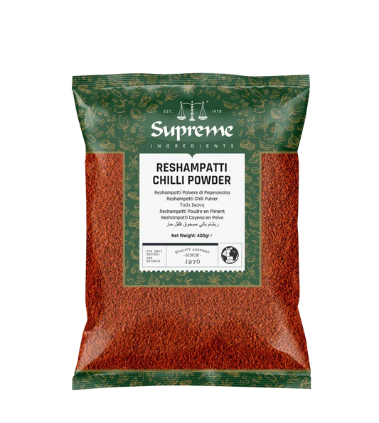 SQ RESHAMPATI CHILLI PWD 400G - Kashmir Watan Foodstores