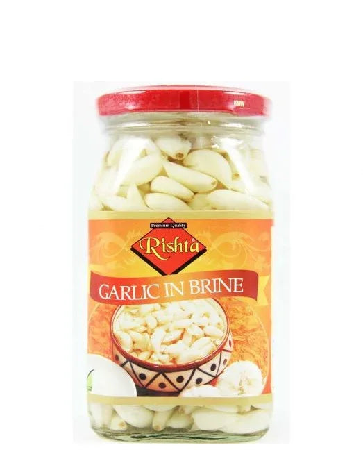 RISHTA GARLIC IN BRINE 400G - Kashmir Watan Foodstores