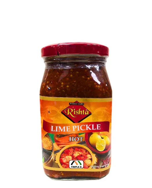 RISHTA LIME CHILLI PICKLE 400G - Kashmir Watan Foodstores