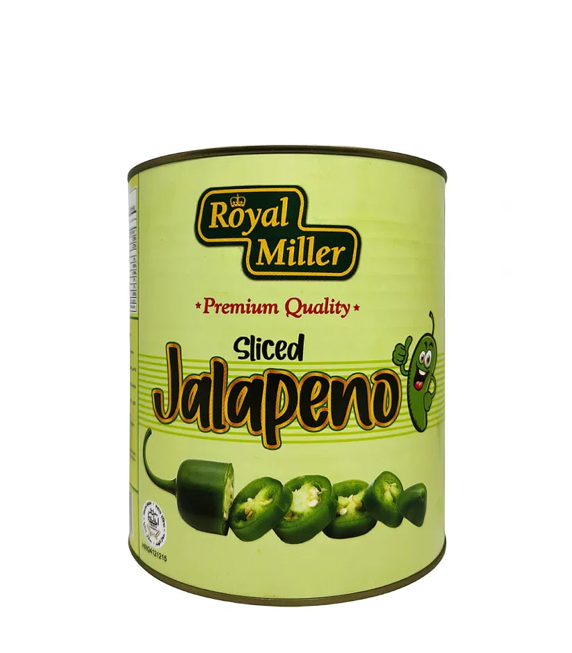 ROYAL SLICE JALAPINO 3KG - Kashmir Watan Foodstores