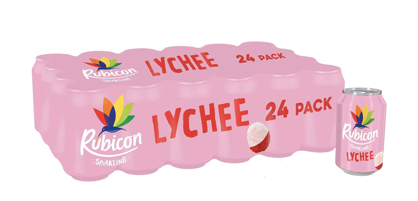 RUBICON LYCHEE 24X330ML CASE - Kashmir Watan Foodstores
