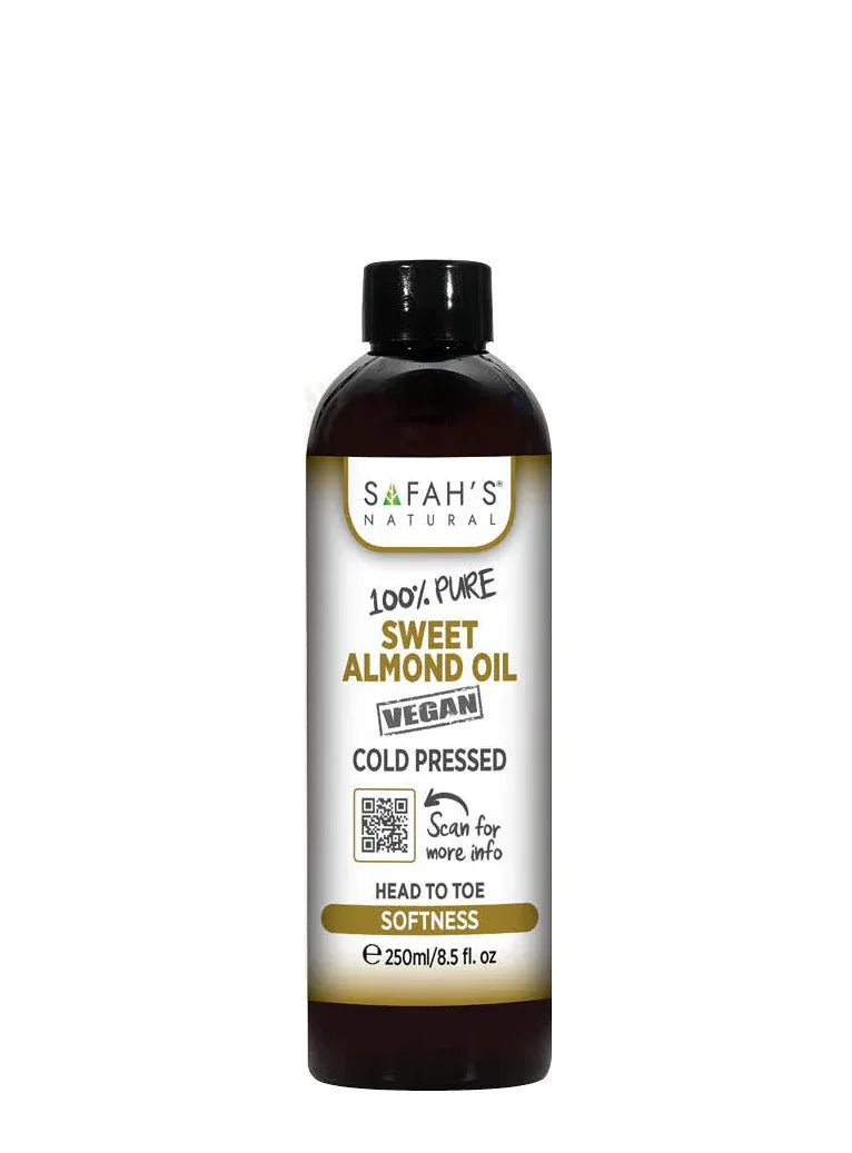 SAFAH'S SWEET ALMOND OIL 250ML - Kashmir Watan Foodstores